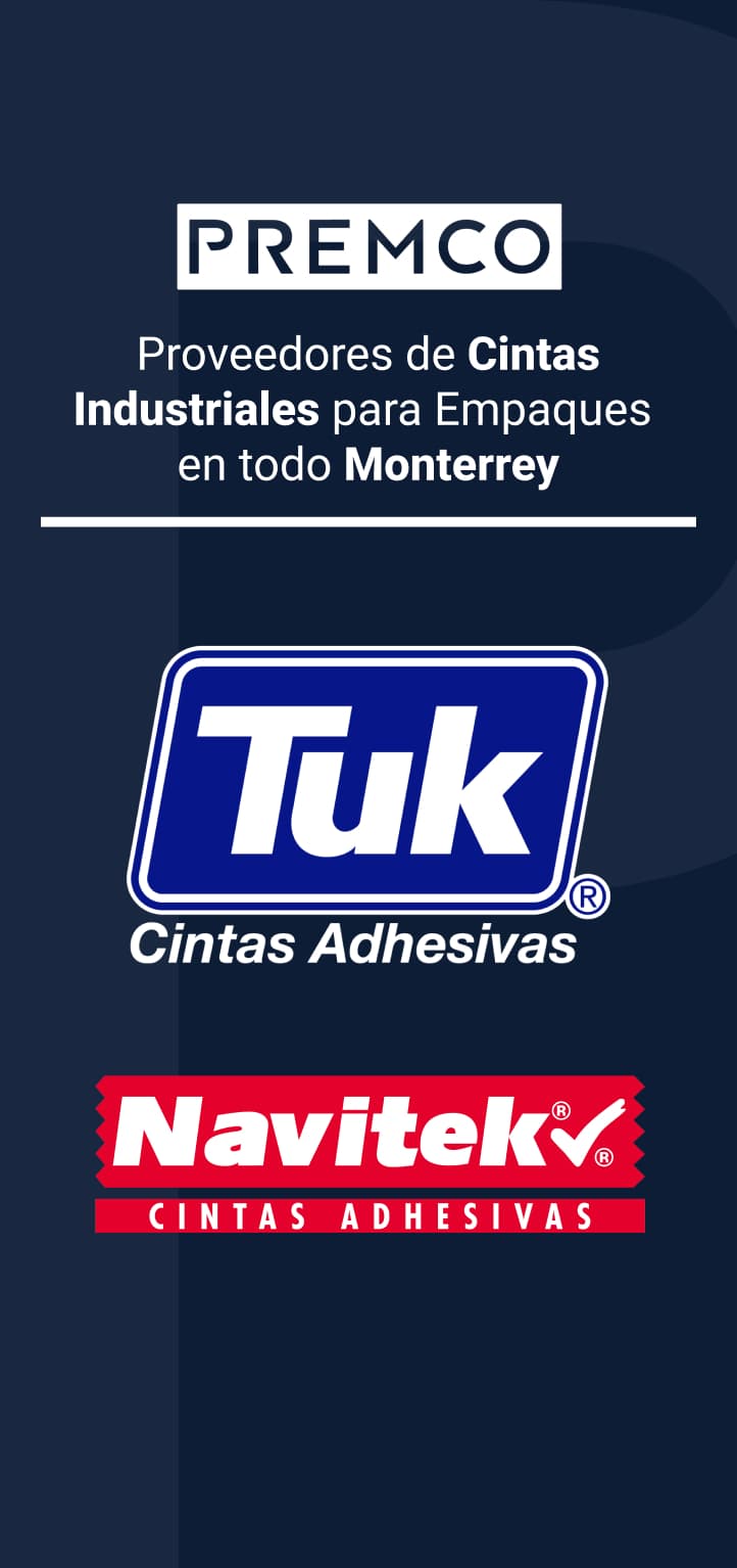 Embalaje de productos con cintas PREMCO