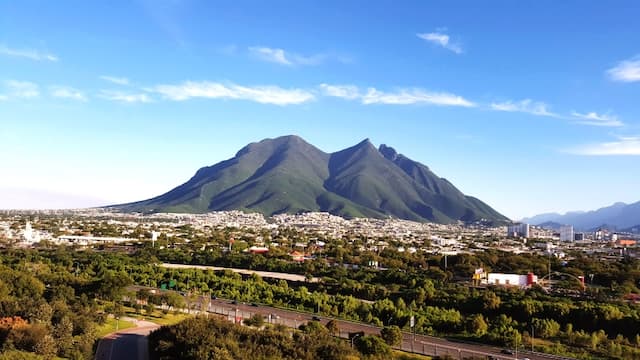 Cerro de la silla en Monterrey